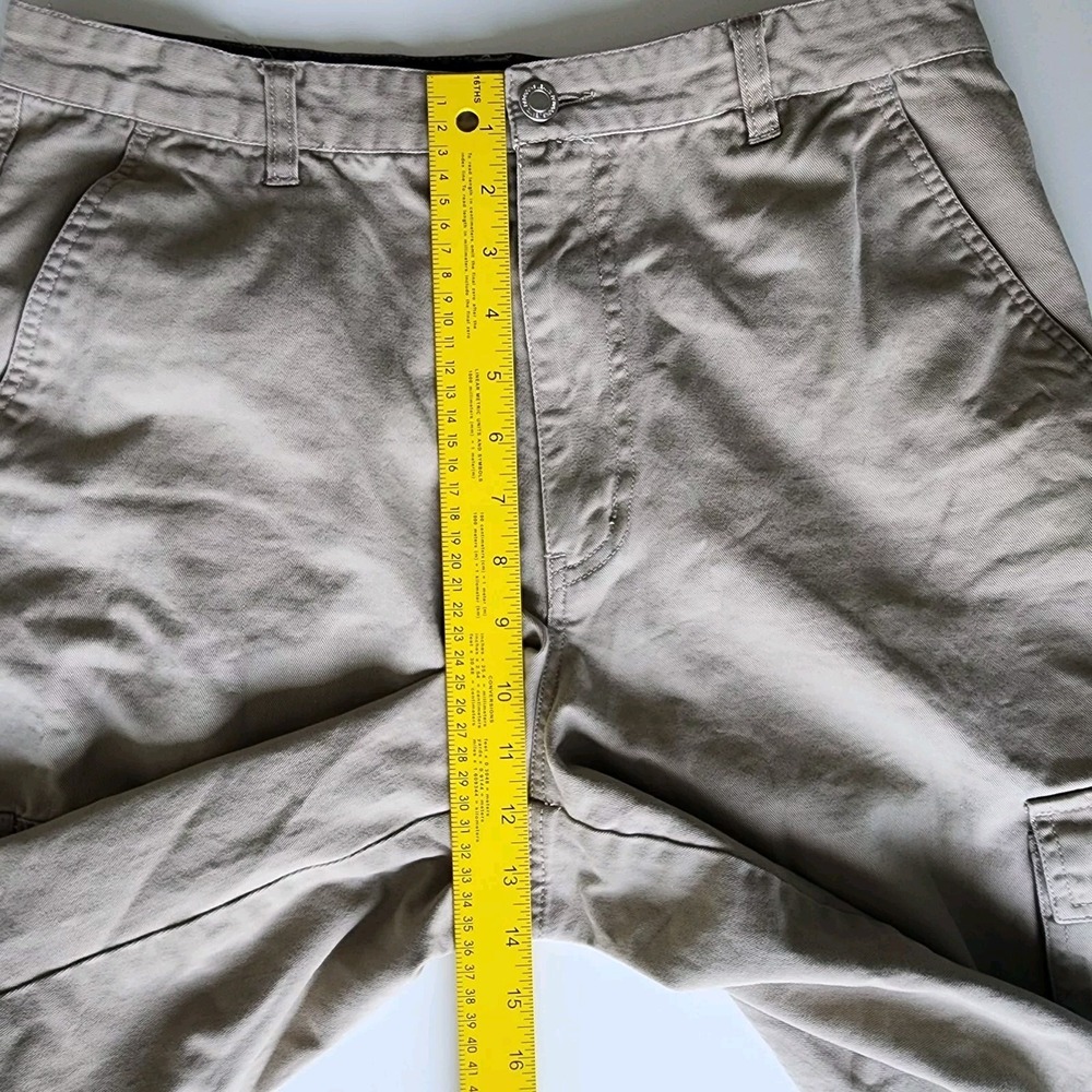 Men's Cargo Shorts in Khaki - Picture 7 of 12